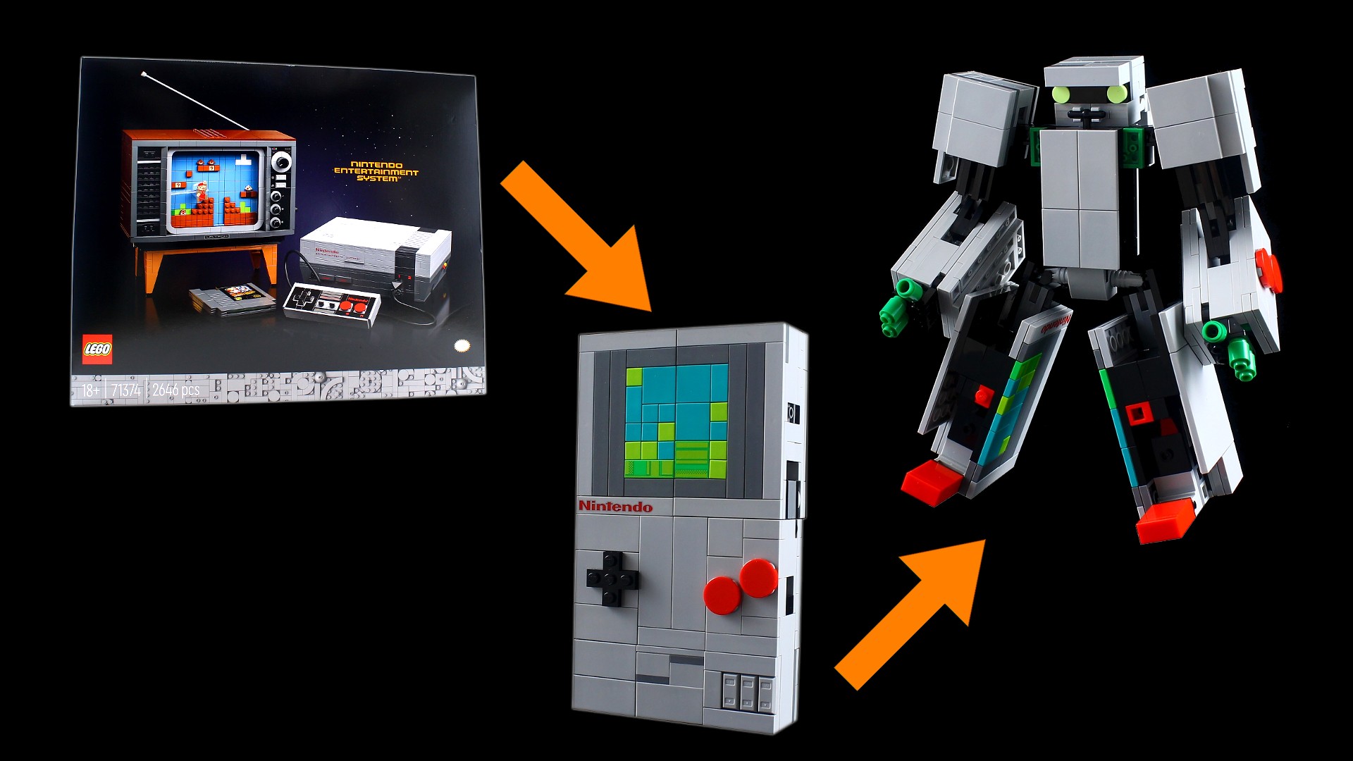 mini nes lego