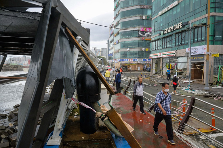 Typhoon Hinnamnor kills one, leaves several missing in South Korea ...