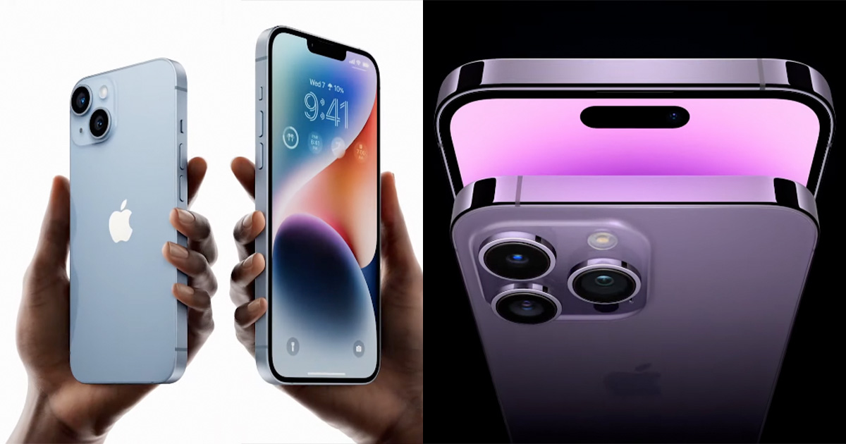 Meet the iPhone 14 series: New design for Pro versions, better low-light  photos, safety functions • PhilSTAR Life