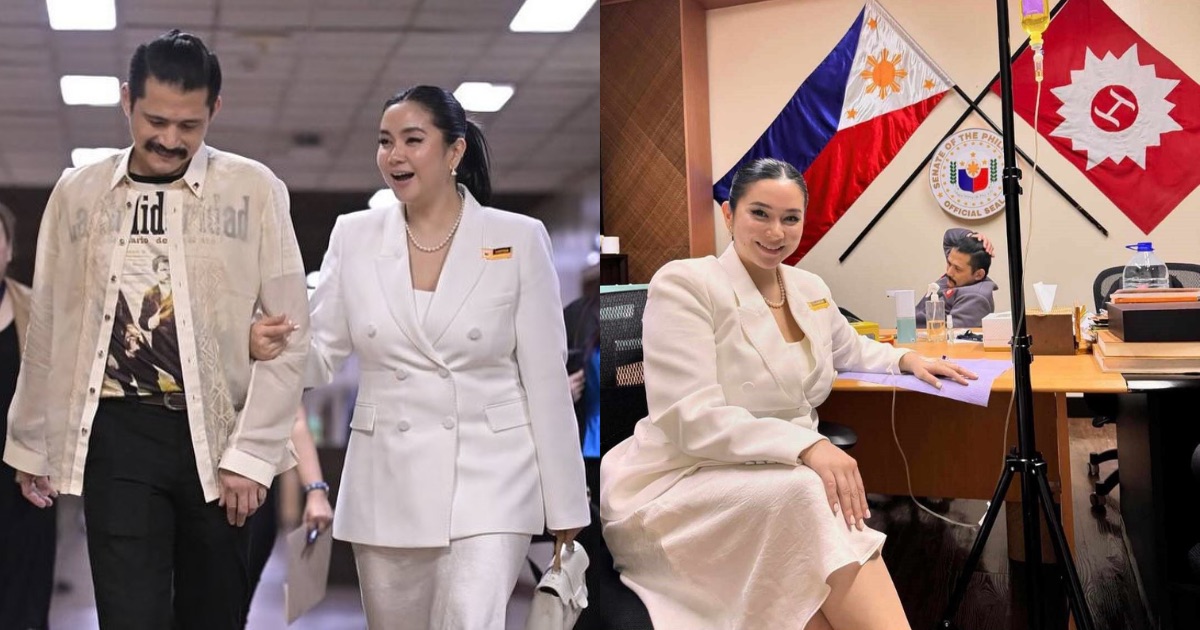 Robin Padilla responds to critics of wife Mariel's viral IV drip session at Senate office • PhilSTAR Life