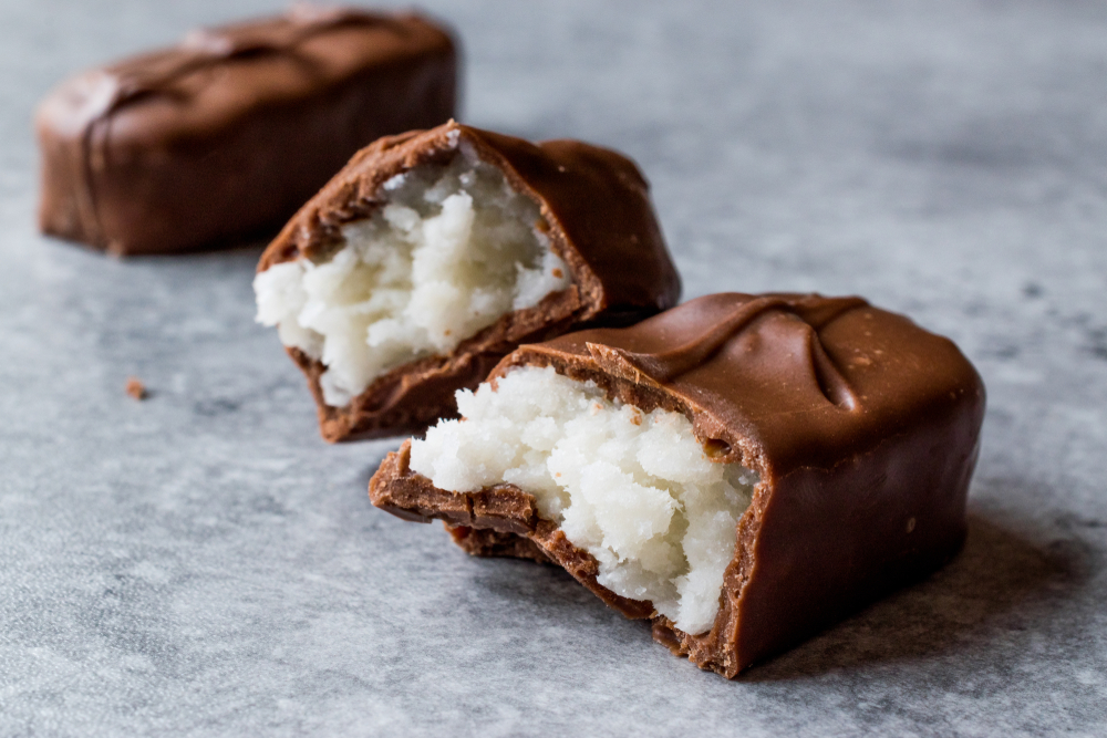 Did you know that Bounty chocolate bars are actually made with coconuts ...