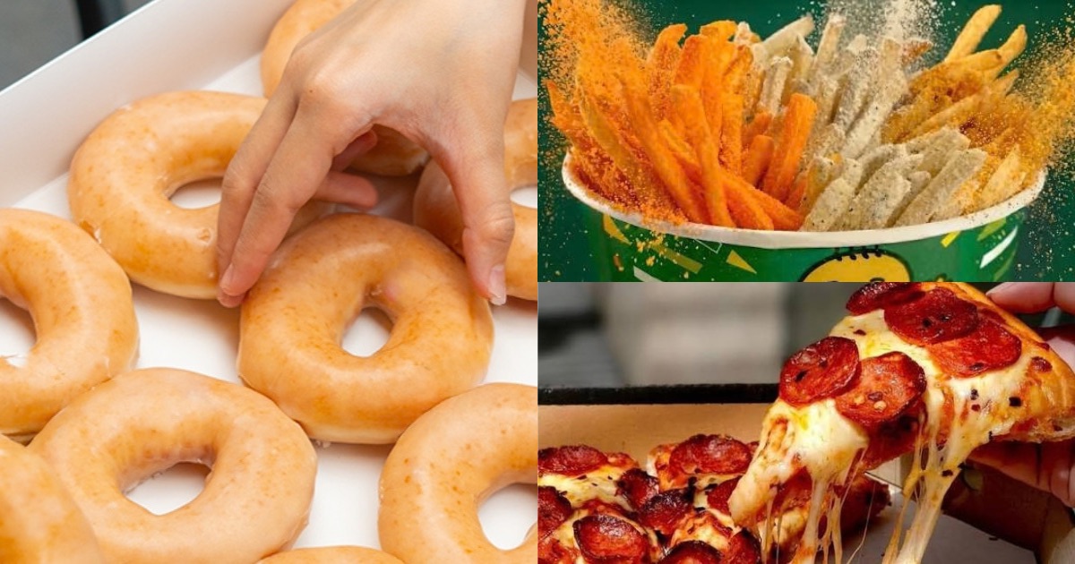 LIST: BOGO fries, PISO pizza, P10 dozen donuts, and other 10 ...