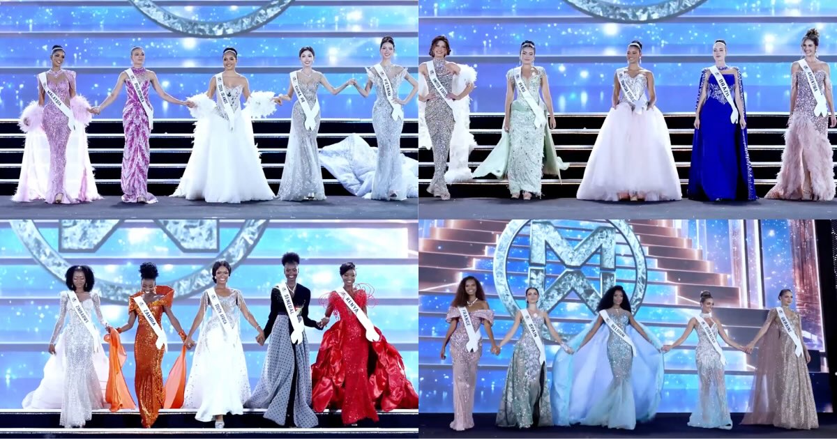 GALLERY: Miss World 2026 Top 20 candidates dazzle in evening gown segment