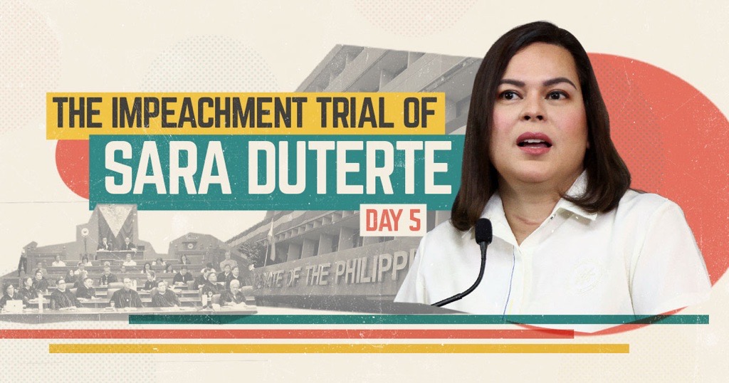 IN BRIEF: Day 5 of Duterte impeachment trial centers around counsel ...