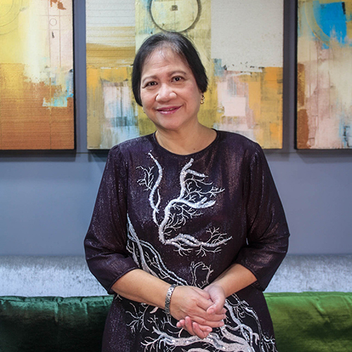 Makati Medical Center president and CEO Atty. Pilar Nenuca P. Almira