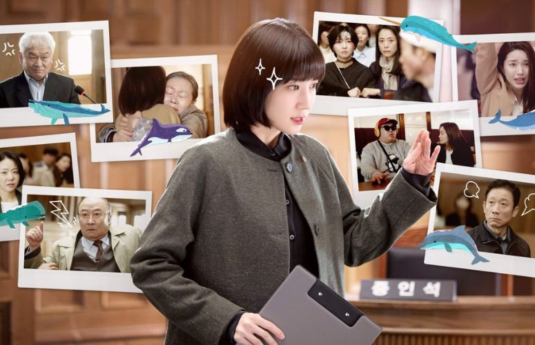 Park Eun-bin as Woo Young-woo in Extraordinary Attorney Woo (ENA)