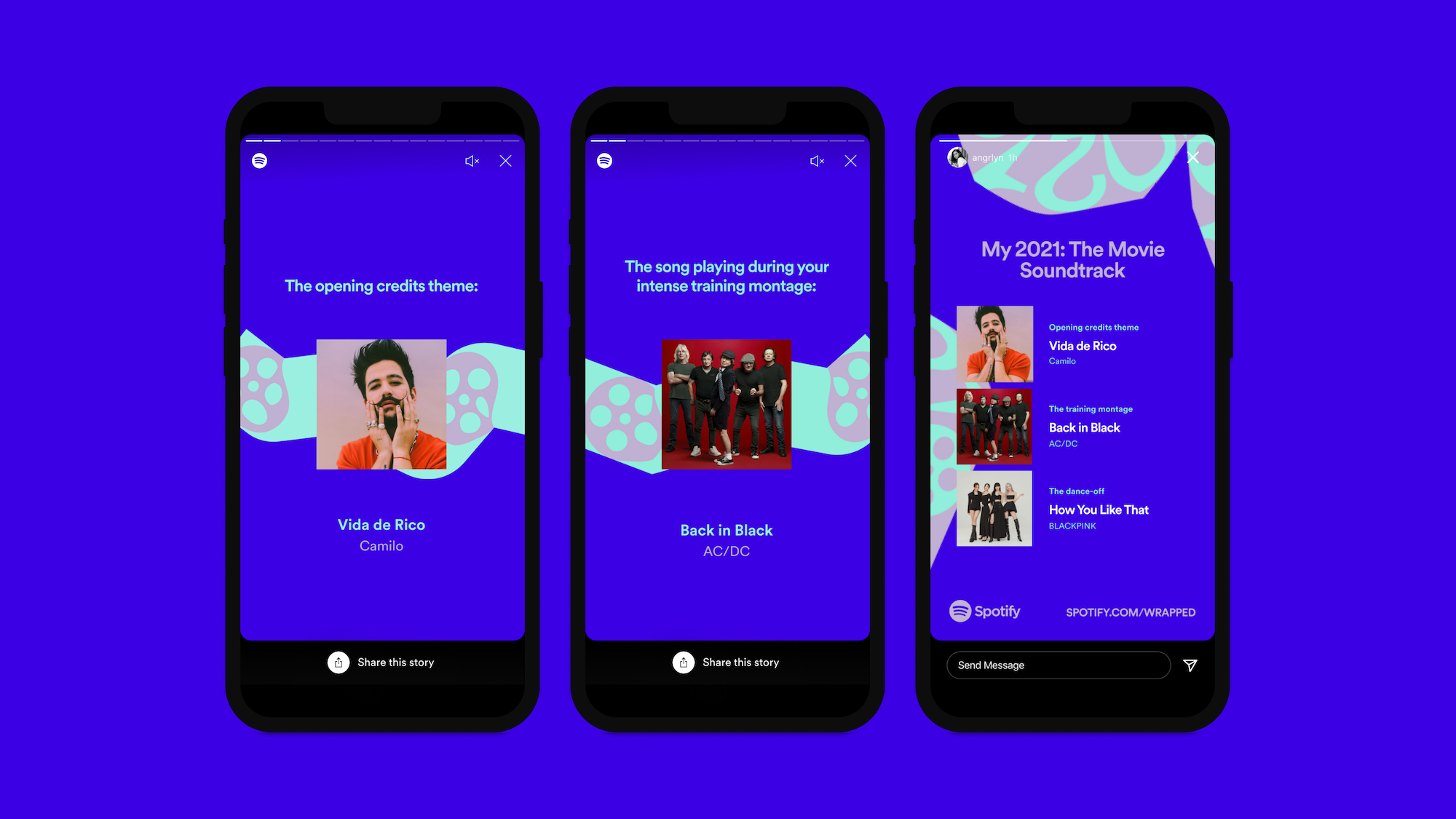 One of the new features in this year's Spotify Wrapped