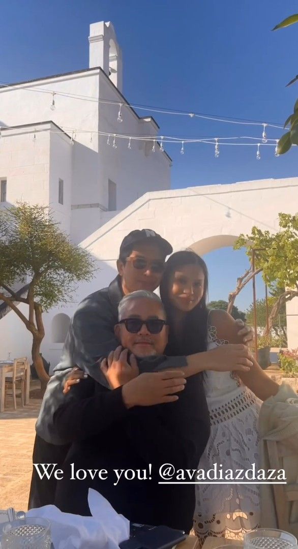 Celebrity guests at Ava Daza and Luch Zanirato's welcome party in Italy ...