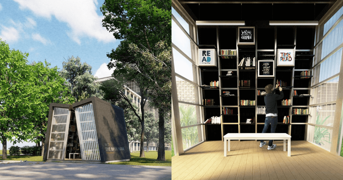 This pop-up library in Ayala Triangle Gardens reopens on April 20 ...