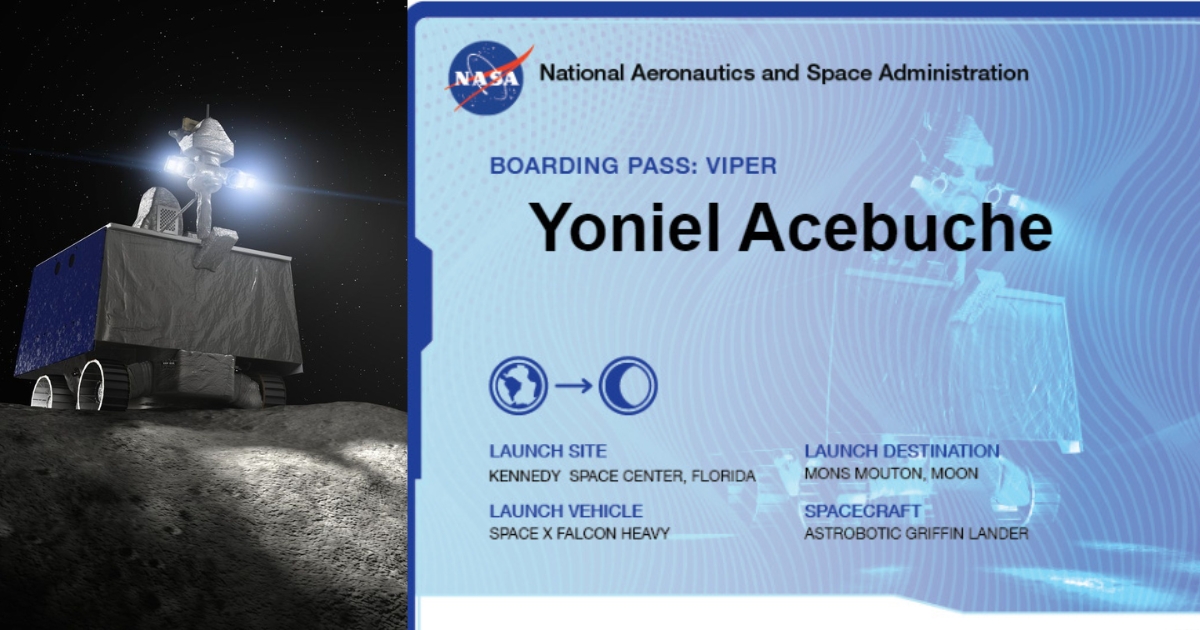 Nasa Viper Rover Patch Send your name to the moon through NASA's VIPER rover—here's how ...