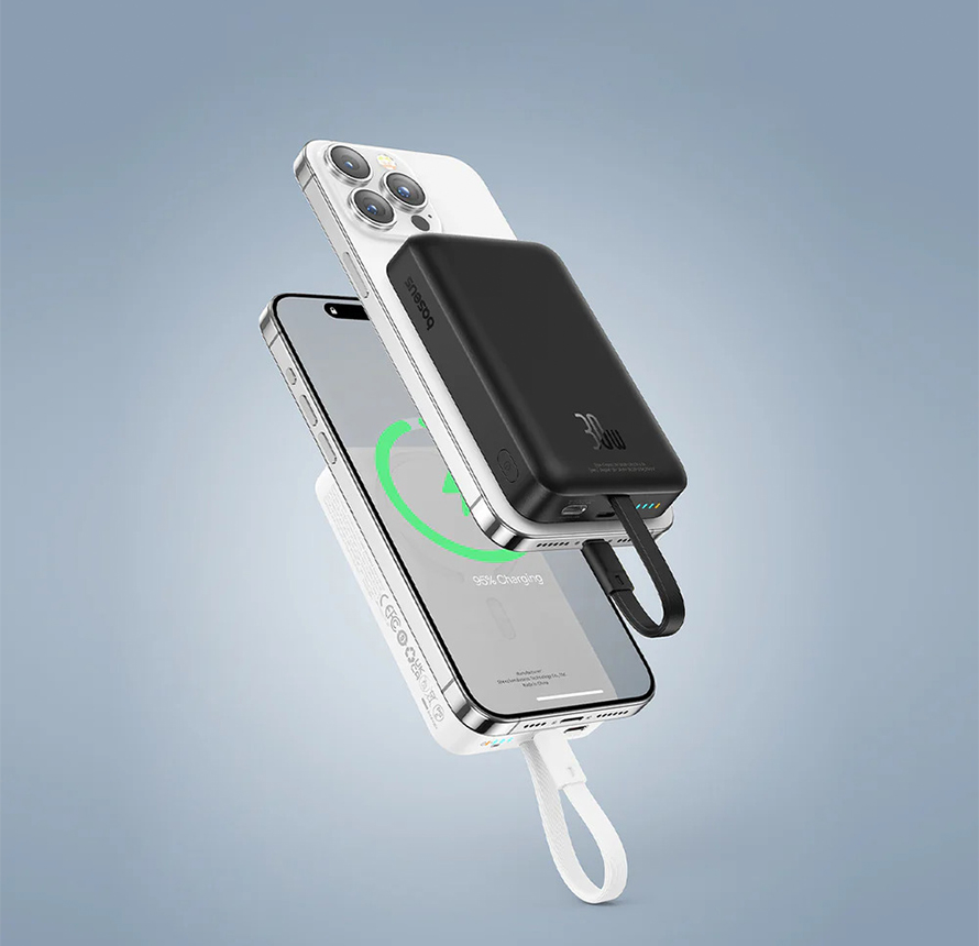 Baseus Power Bank 10,000mAh Mini Magnetic