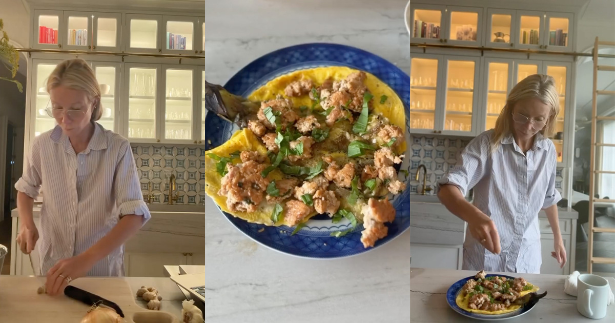 ANSEHEN: Gwyneth Paltrow bereitet das klassische philippinische ...