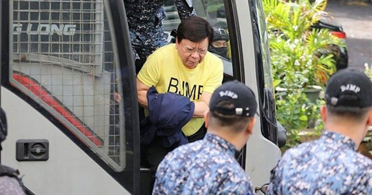 Rodante Marcoleta suspended as senator amid plunder case