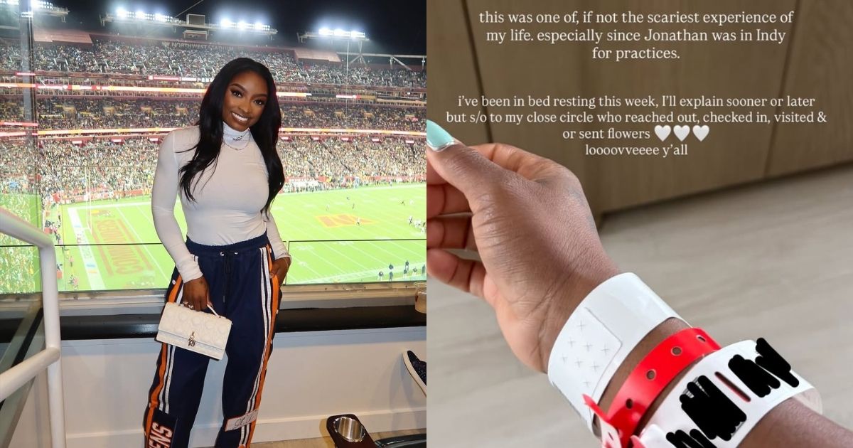 'Almost dying': Simone Biles shares health scare on social media