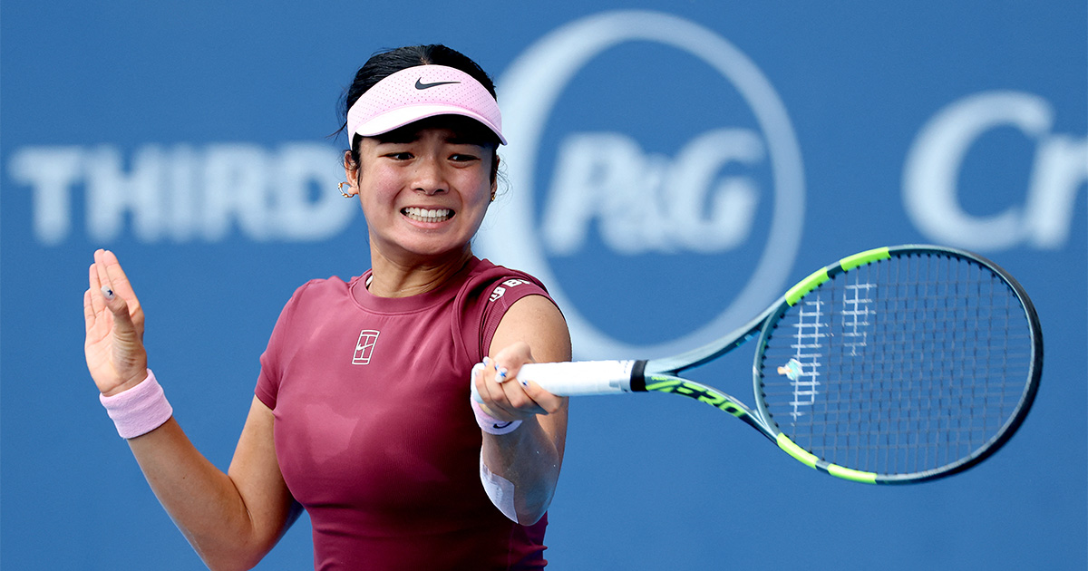 Alex Eala erreicht die dritte Runde der Cincinnati Open nach Aufgabe von ...