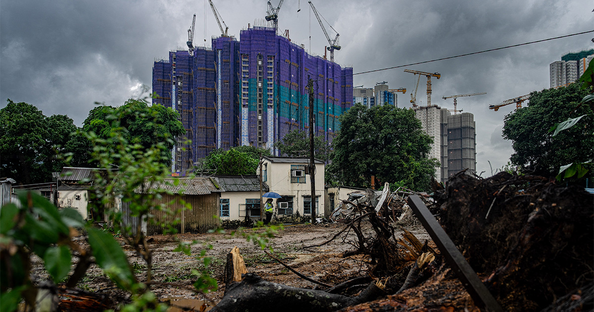 Hong Kong homes flattened for $28 billion high-tech hub