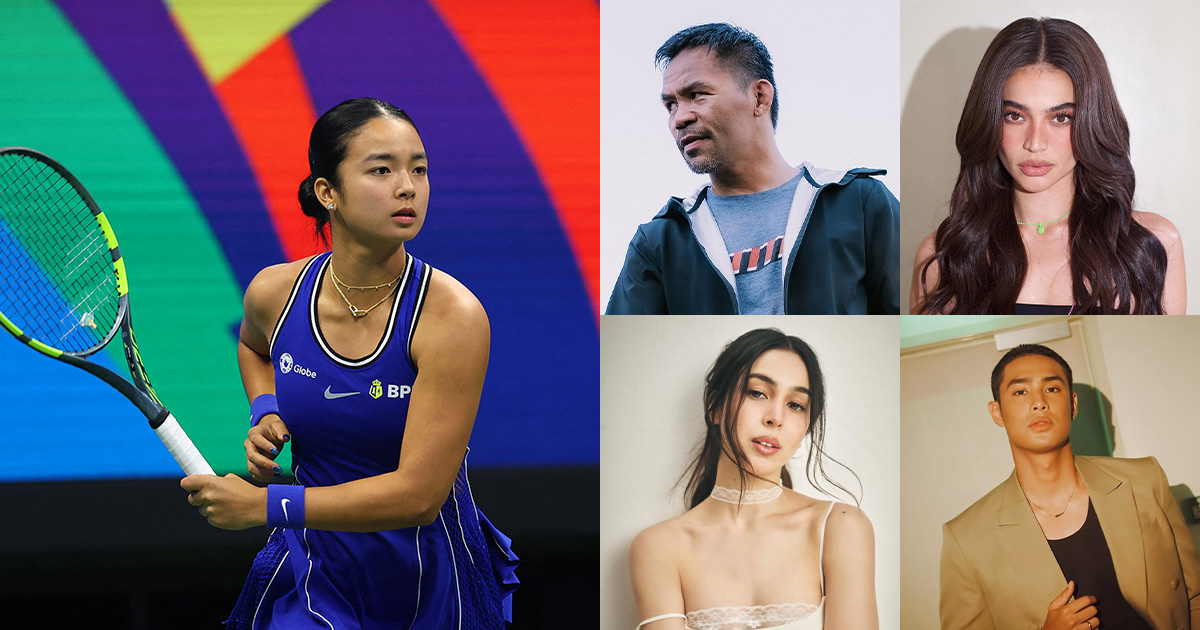 Manny Pacquiao, Anne Curtis, Julia Barretto und weitere werden Alex Eala ...