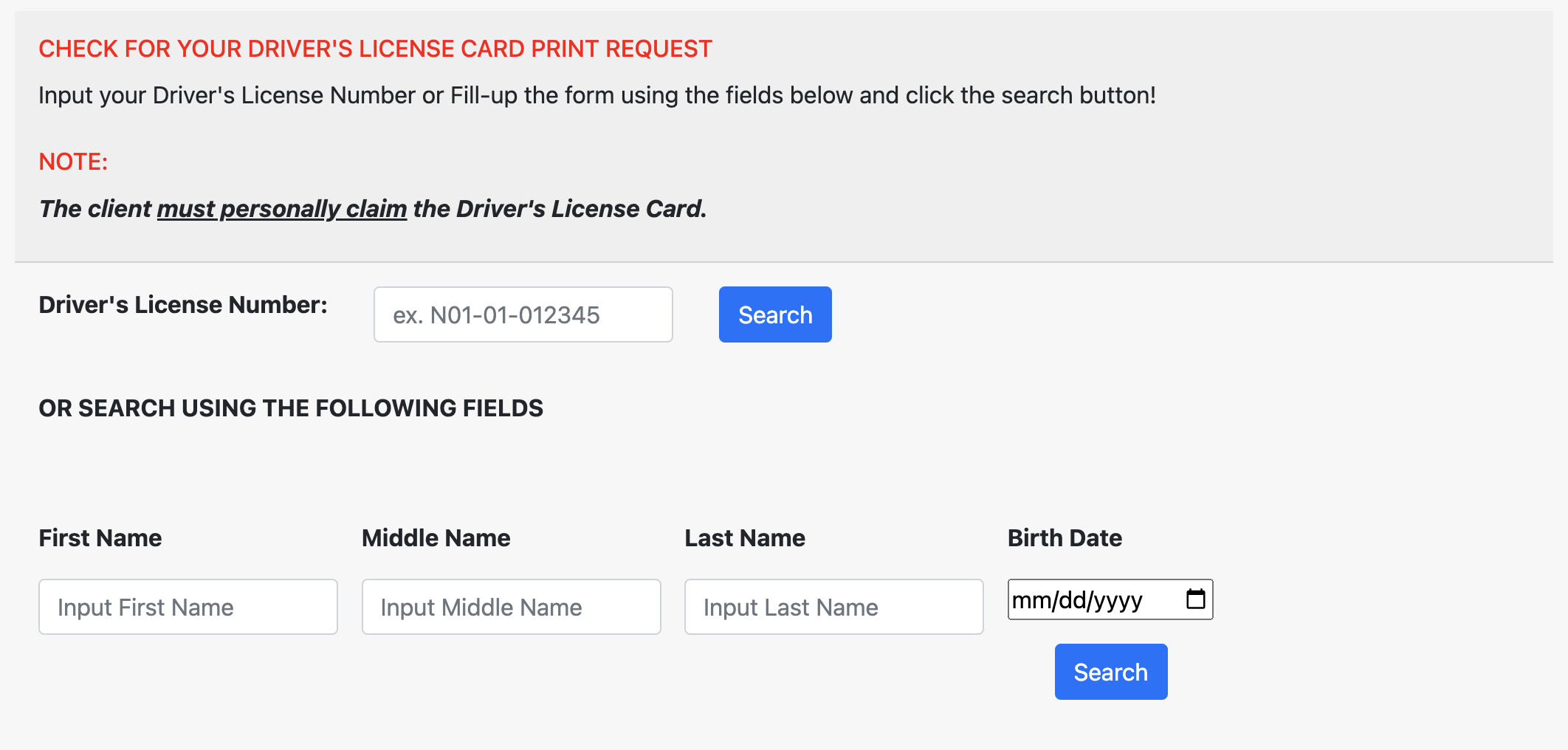 Here's how to check the status of your driver’s license plastic card ...