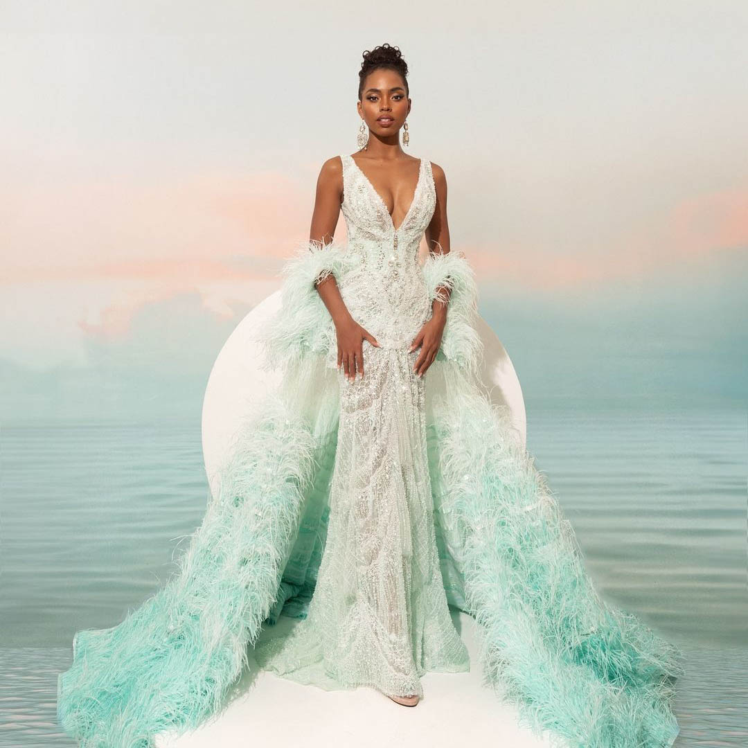 LOOK: Chelsea Manalo's unseen mint green evening gown for the 73rd Miss  Universe competition  PhilSTAR Life