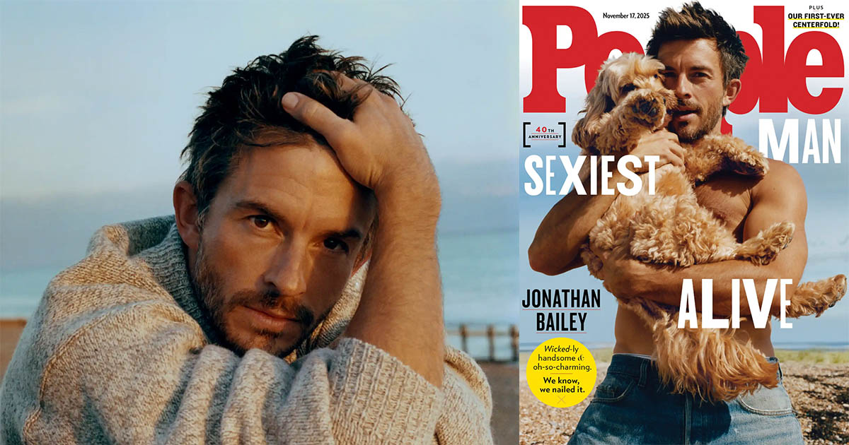 Jonathan Bailey is People Magazine's Sexiest Man Alive 2025