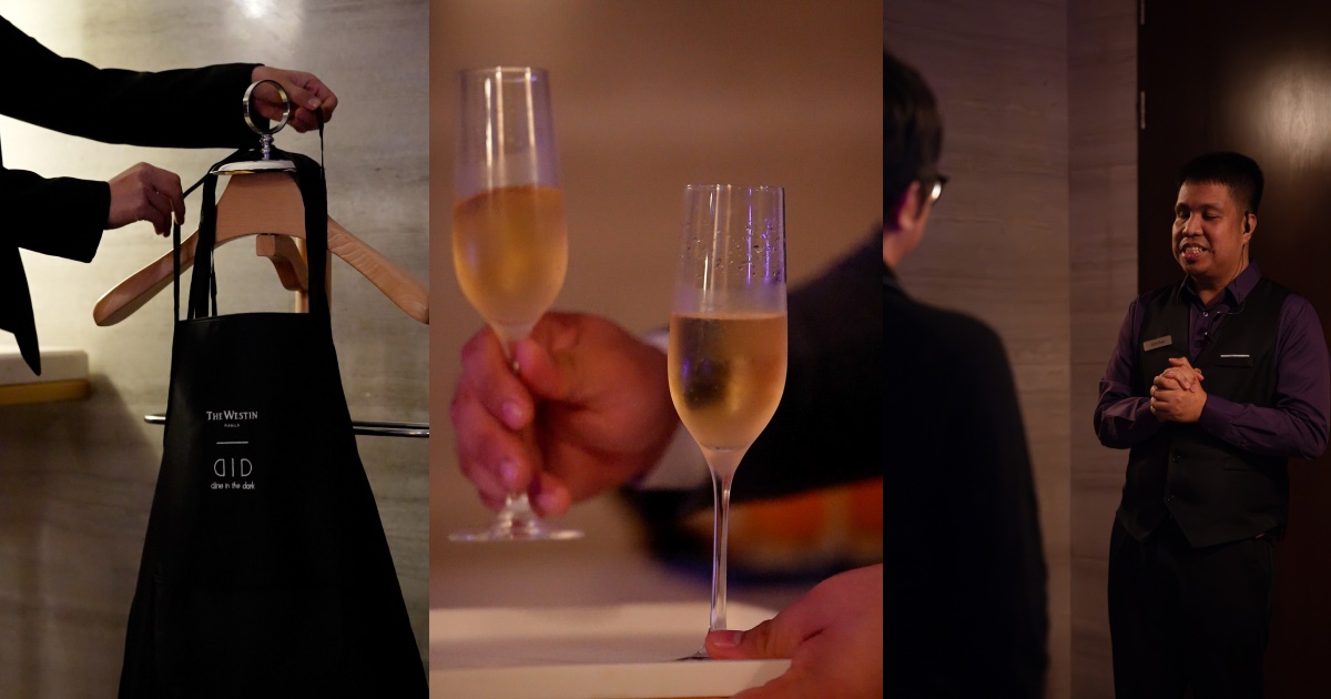 This hotel's 'Dine in the Dark' lets your senses take over