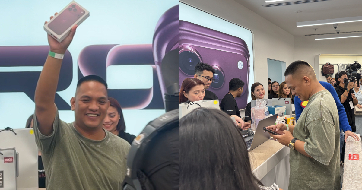 Pinoy waits in line more than 72 hours to gift wife with iPhone 18 Pro