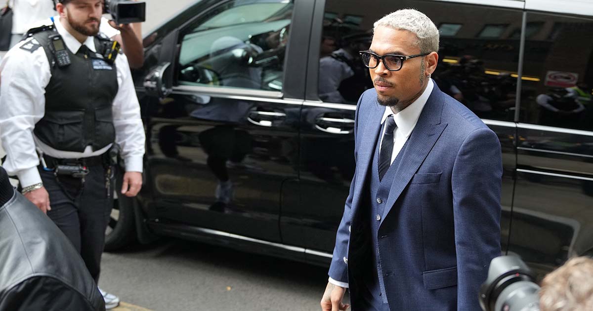 Chris Brown pleads not guilty in UK assault case