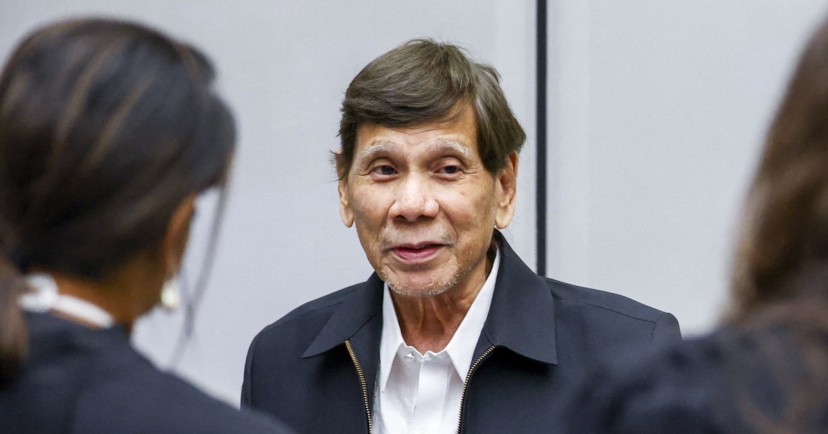 IStGH erklärt Rodrigo Duterte für verhandlungsfähig