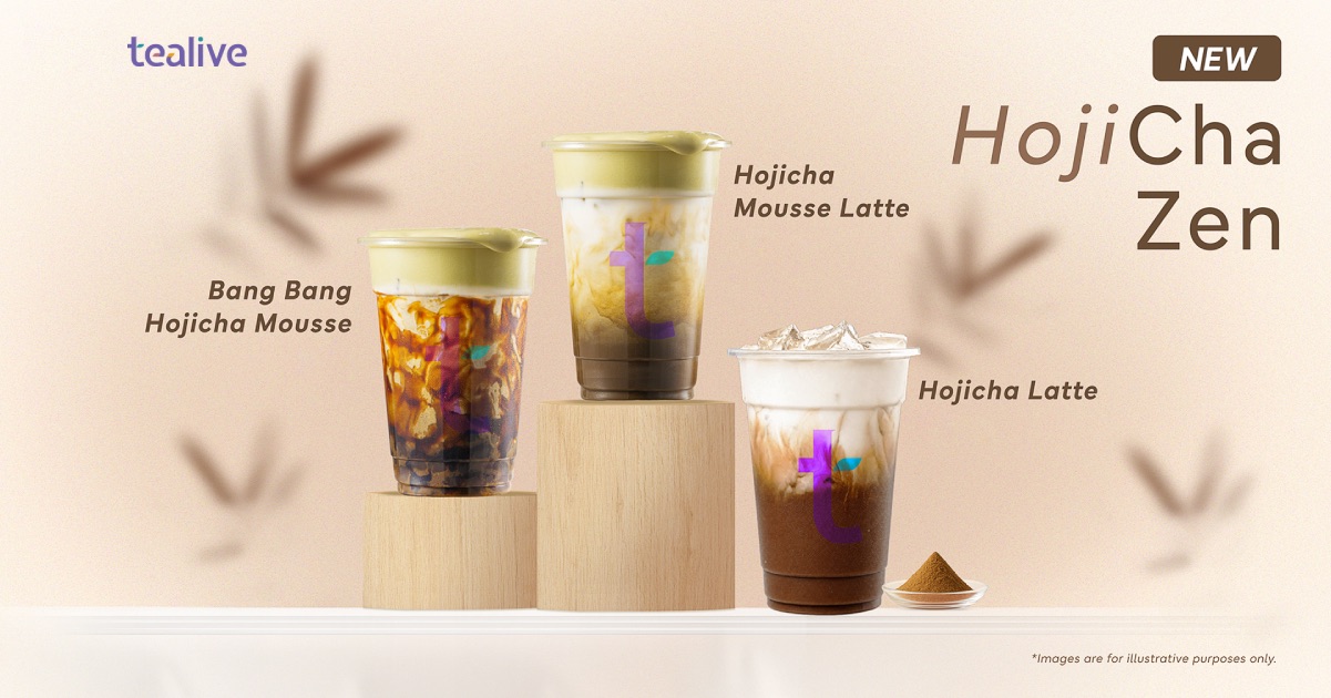 Finde deine Momente der Ruhe mit Tealives neuer Hojicha-Serie