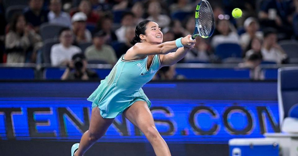 Alex Eala bows out of Wuhan Open singles after loss to China's Han ...