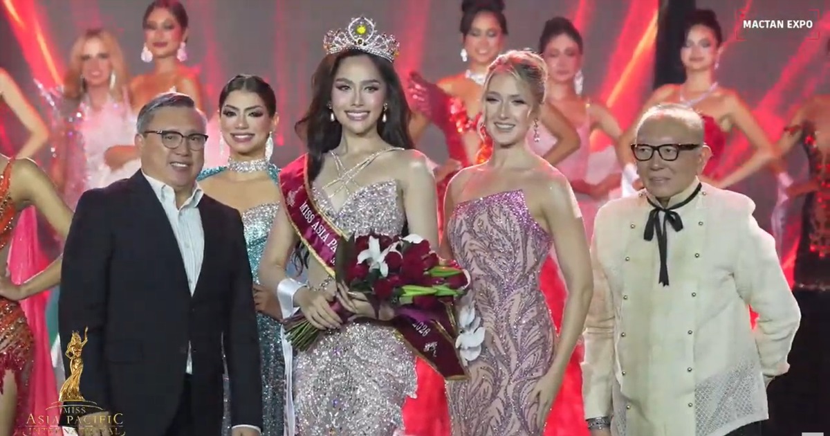 Gabrielle Galapia von den Philippinen belegt den dritten Platz bei der ...