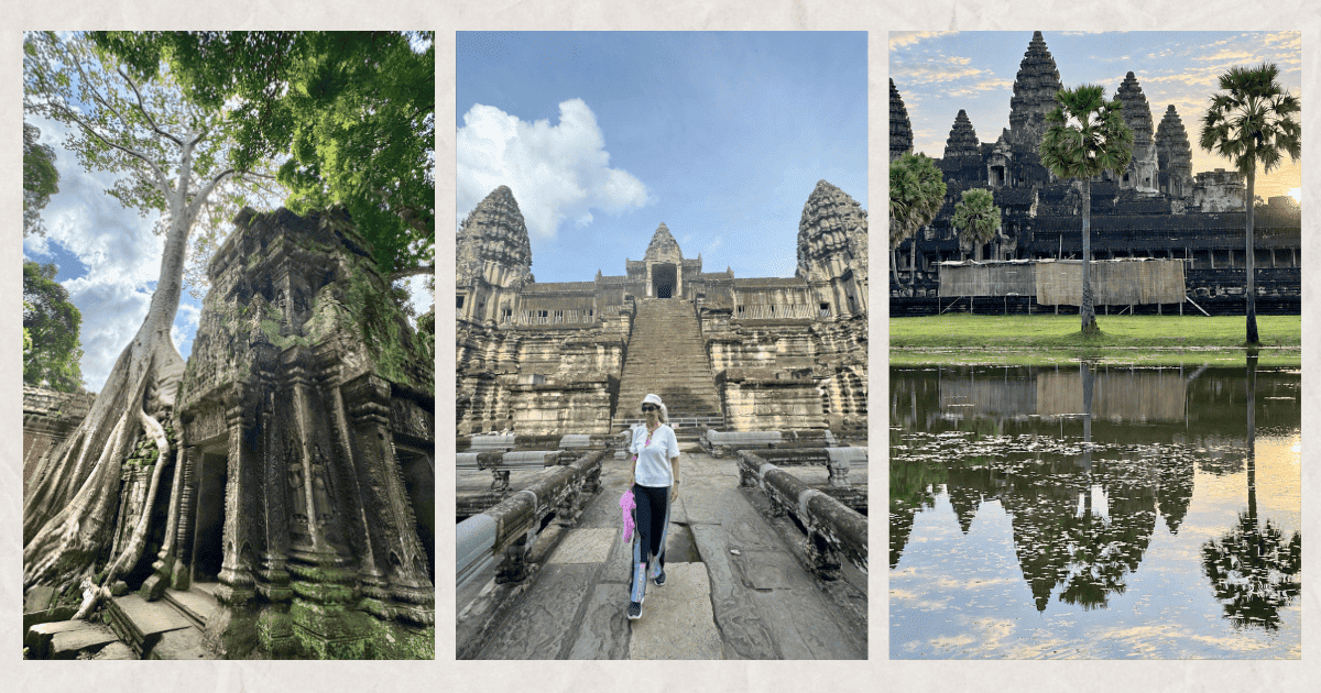 In the footprints of Jackie & Angelina: AHHngkor!