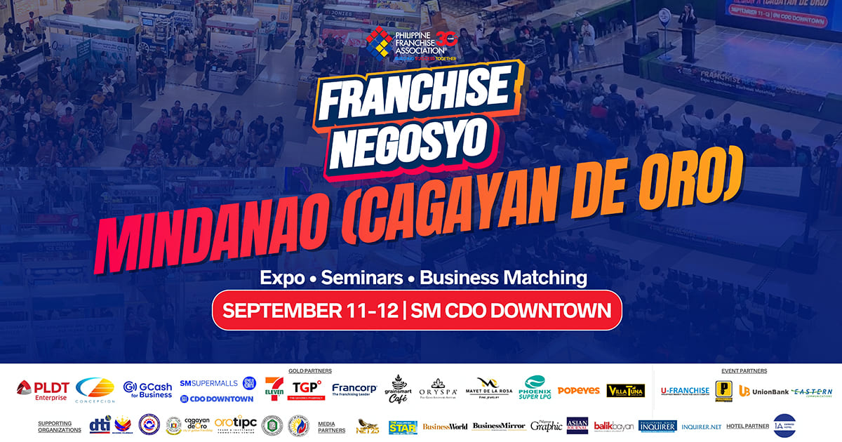 Franchise Negosyo Roadshow heads to Mindanao: 'Franchise Negosyo Mindanao' opens in Cagayan de Oro