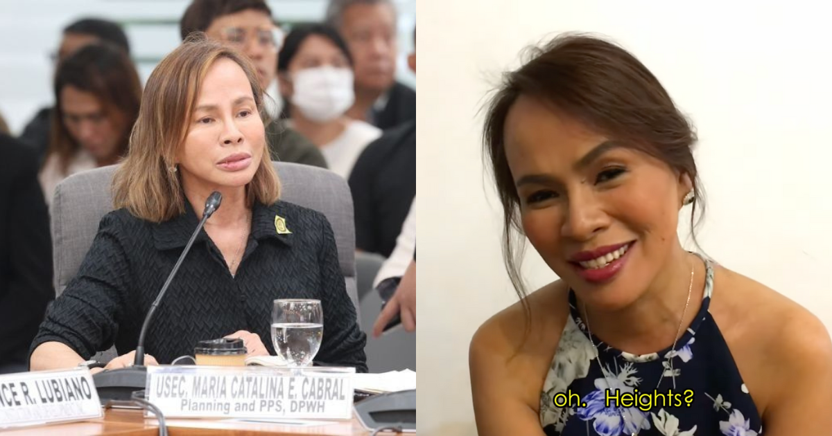 Old video shows late DPWH Usec. Cabral saying she's afraid of heights •  PhilSTAR Life