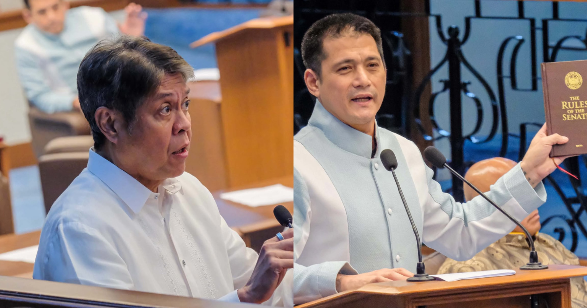 Kiko Pangilinan, Robin Padilla cause brief 'commotion' at Senate lounge ...