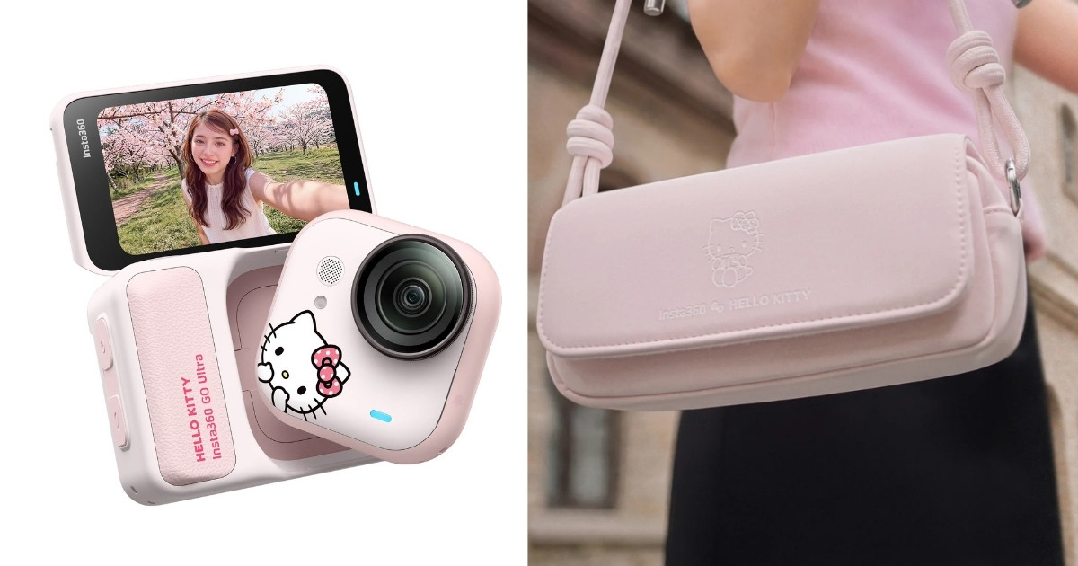 Proof that gadgets can be kawaii too: Meet the Insta360 GO Ultra Hello Kitty camera
