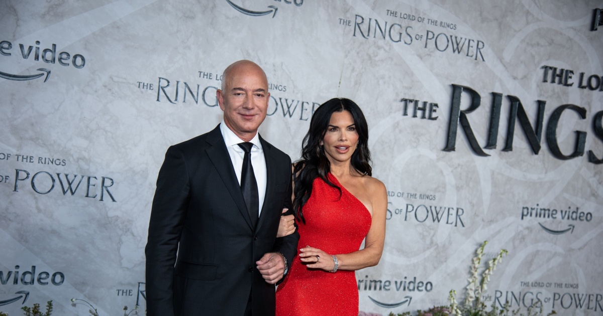 Jeff Bezos and Lauren Sanchez have one request to guests in wedding ...