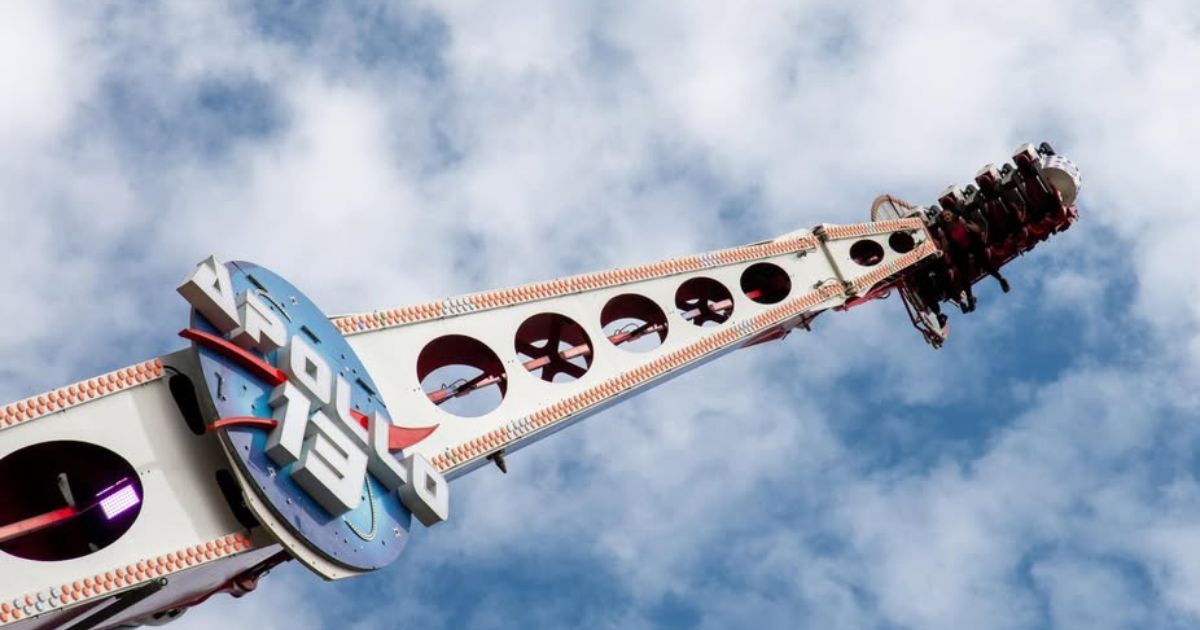 Festival goers left upside down for 20 minutes after ride malfunctions