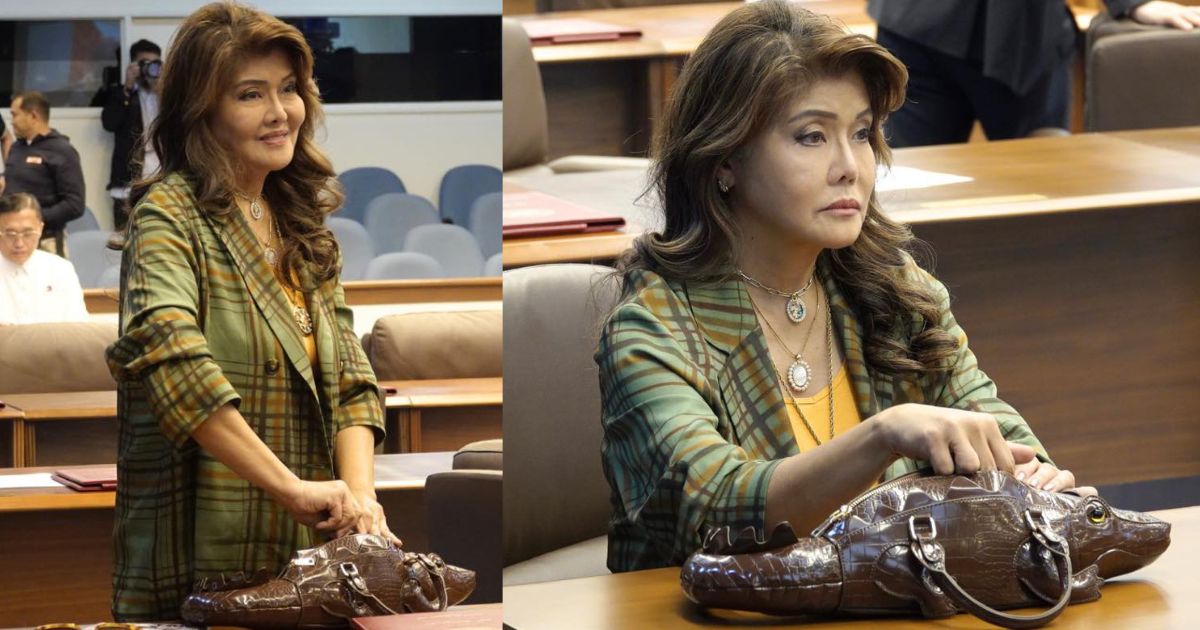 Steal her style: Imee Marcos reveals she bought her viral crocodile bag ...