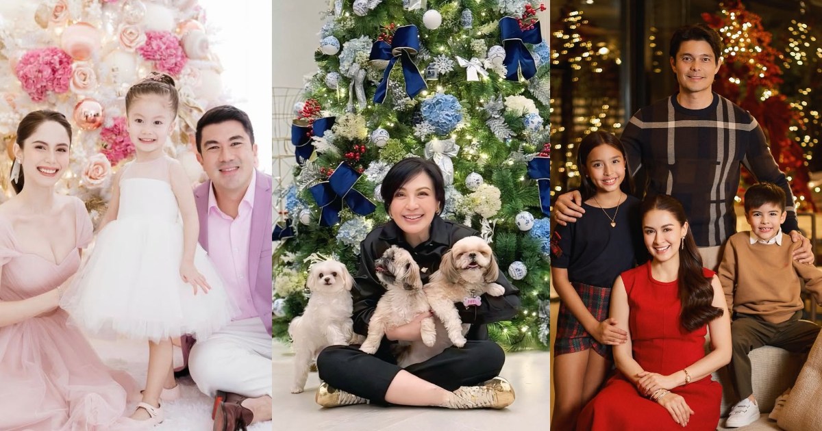 From family photoshoots to heartwarming reunions: How Pinoy celebrities  spent Christmas 2025 • PhilSTAR Life