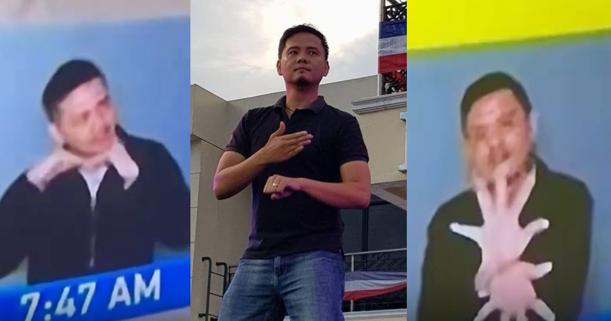 Meet Bayani Generoso Jr., the Deaf interpreter who went viral after dancing to 'Oohh Lala Baby' on national TV