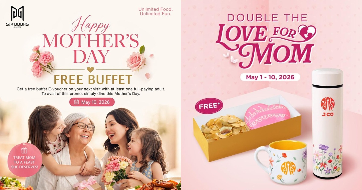 Promostemp LIST: Mother’s Day promos and freebies you shouldn't miss • PhilSTAR Life